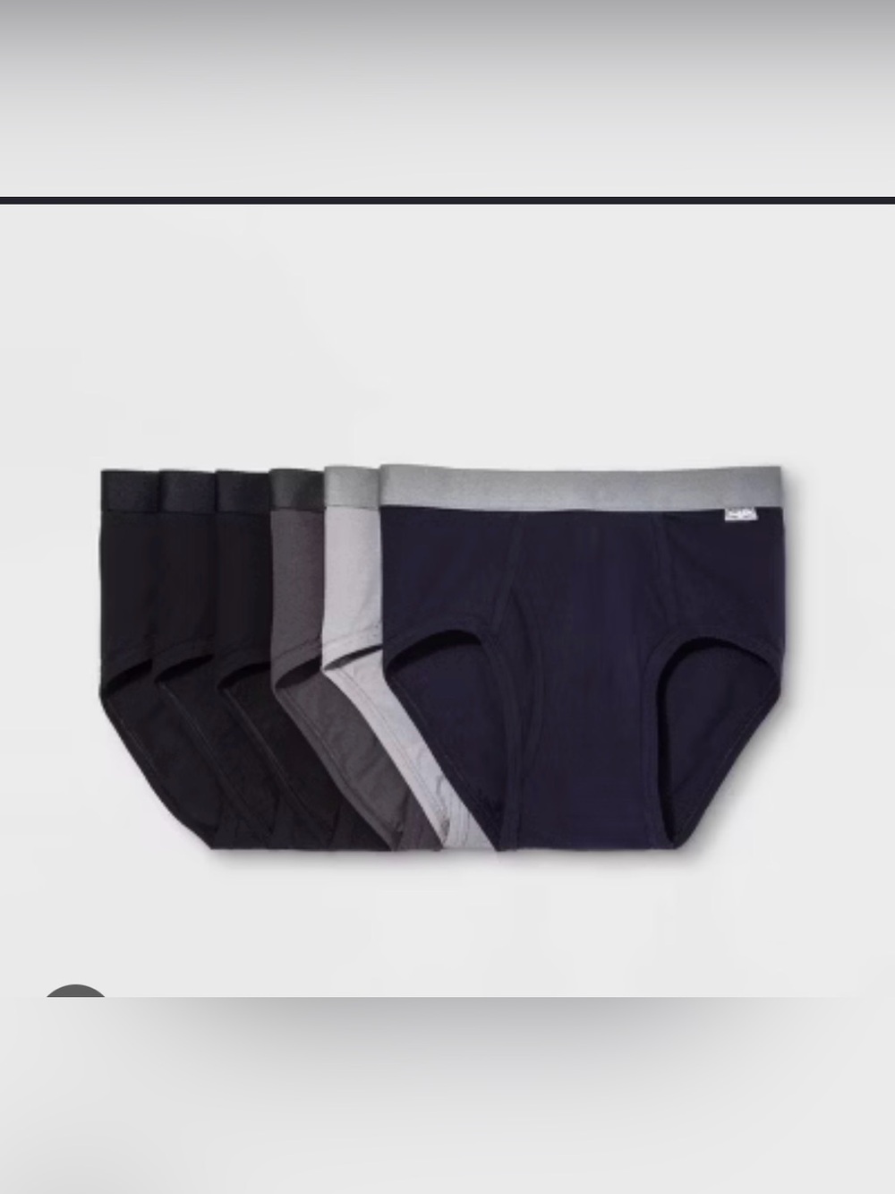 Men's Classic Briefs 6pk - Goodfellow & Co